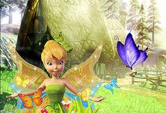 Фея Динь Динь Украшает Сад - Tinkerbell Garden Decor